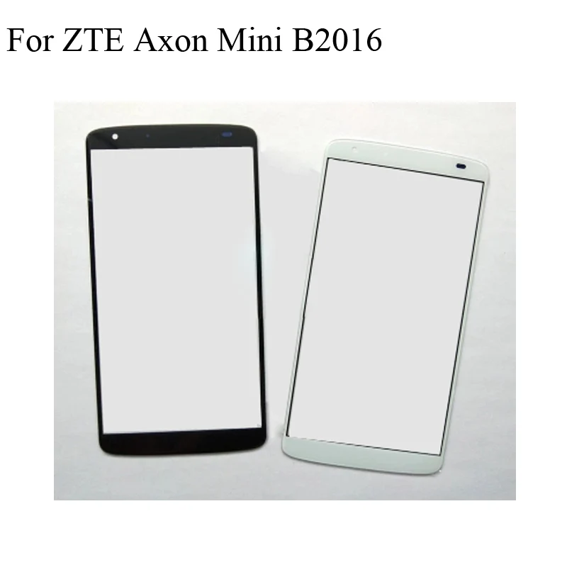 

2PCS For ZTE Axon Mini B2016 Glass Lens touchscreen Touch screen Outer Screen For ZTE Axon Mini B2016 Glass Cover without flex