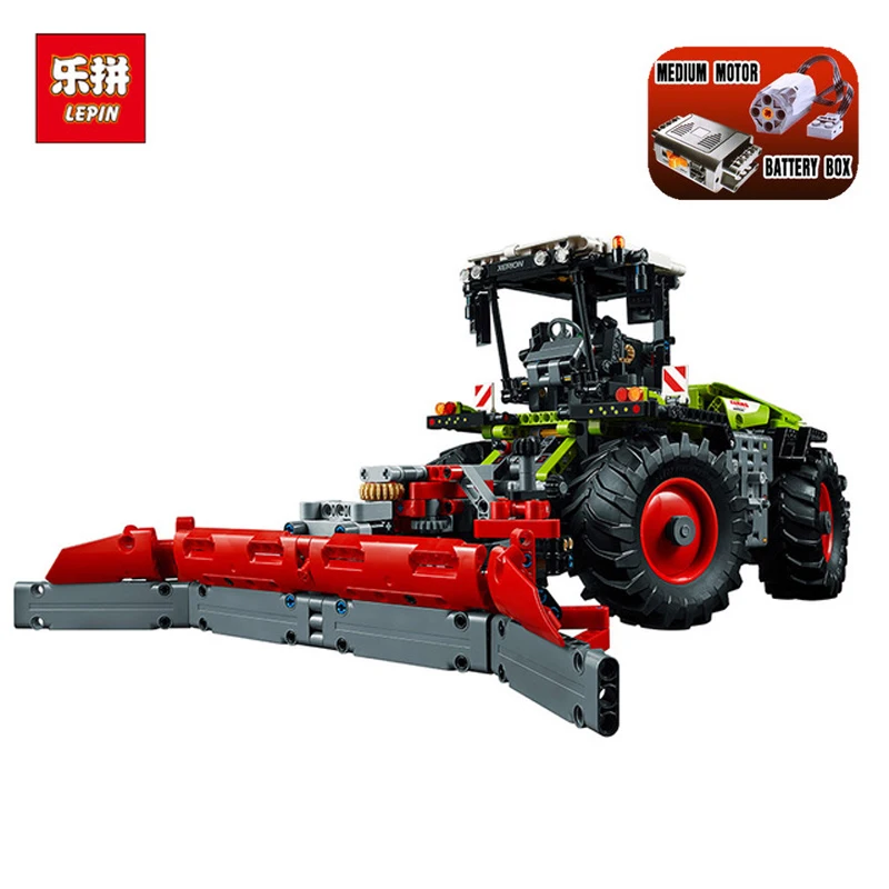 

In Stock DHL Lepin Set 20009 1977Pcs Technic Figures tractor Model Building Kit Blocks Bricks Educational Toy Gift 42054
