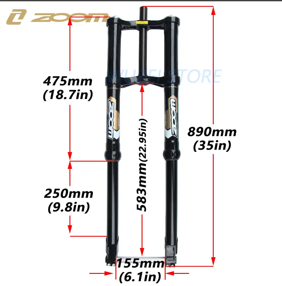 zoom front suspension