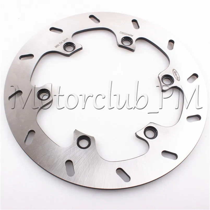 6 Holes Rear Brake Disc Rotor For Suzuki Hayabusa GSXR1300 2008-2015 09 10 11 B-KING 1300 2008-2010 2009 Motorcycle Bicycle Pads 1 pcs motorcycle rear brake rotor disc braking disk for suzuki b king bking 1300 2008 2010 gsx1300r gsx 1300r hayabusa 2008 2011