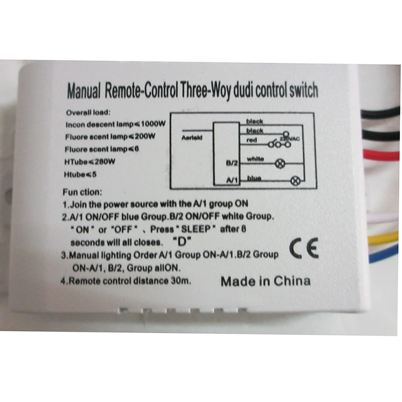 433 МГЦ 3 Пути Порт ON/OFF 220 В Свет Лампы Цифровой беспроводной Настенный Выключатель Дистанционного Управления Приемник Передатчик новый для LED
