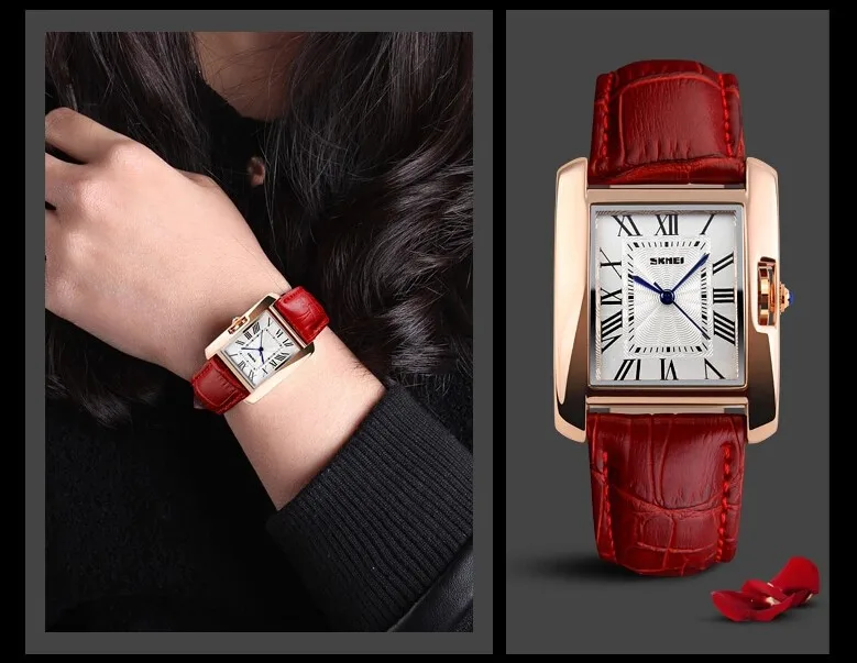 [100% Asli] Jam tangan Mewah Retro Casual Anti air Fashion 