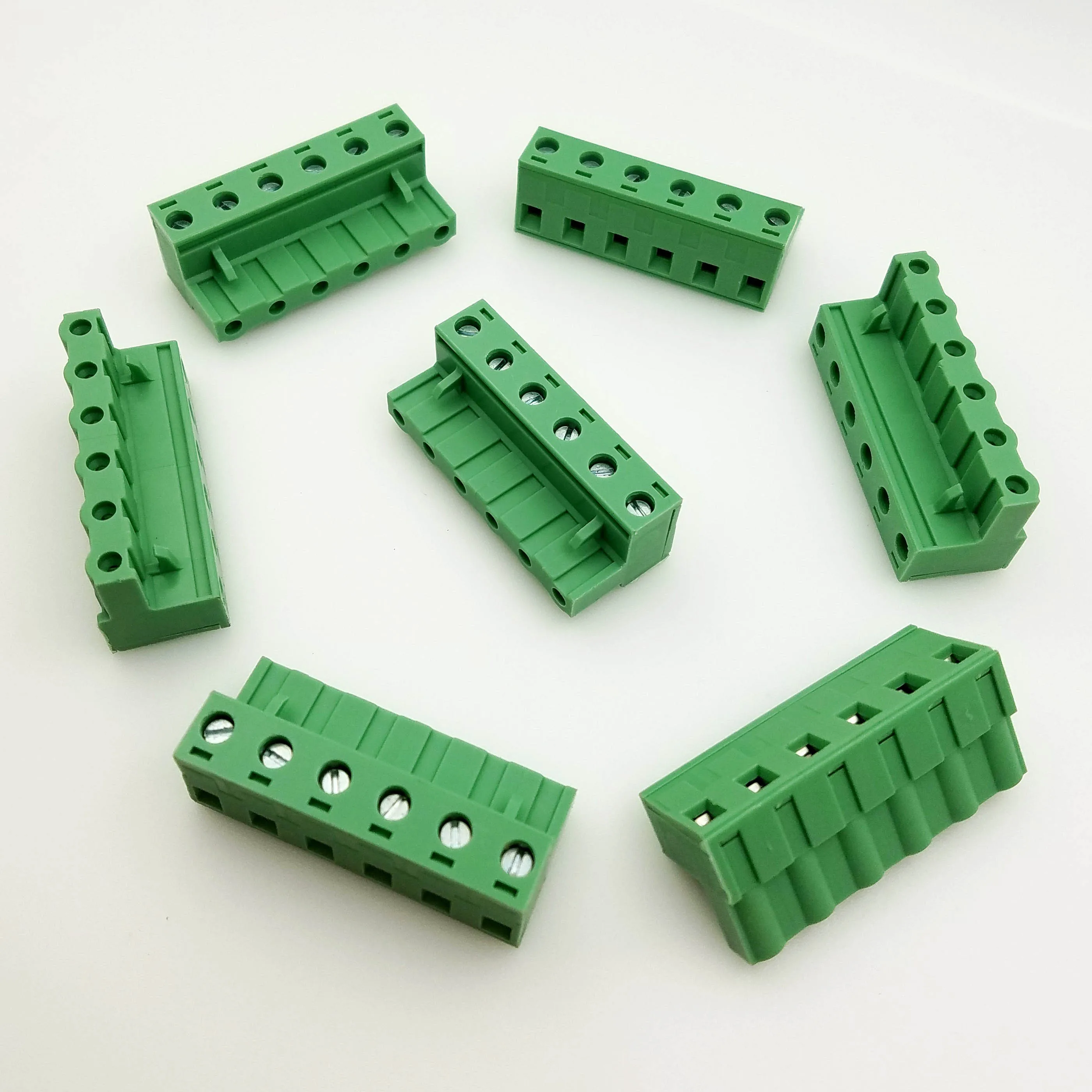 10 Pcs KF2EDGK KF2EDGV 2P 7.5mm or 7.62mm 300V Plug-in PCB Terminal Block MSTB2.5 | Компьютеры и офис