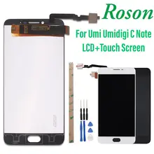 Roson5 5 for Umi font b Umidigi b font C Note LCD Display Touch Screen Frame
