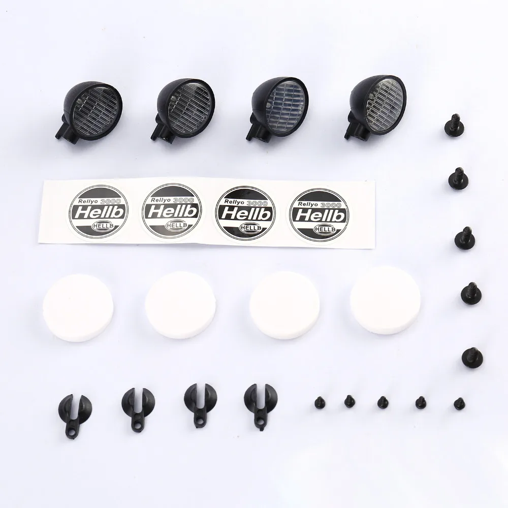 

Mini Lamp Climbing Car Roof cup Light Round Lamp cup Lampshade For TRX-4 SCX10 D90 5mm LED Light 1/10 RC Crawler