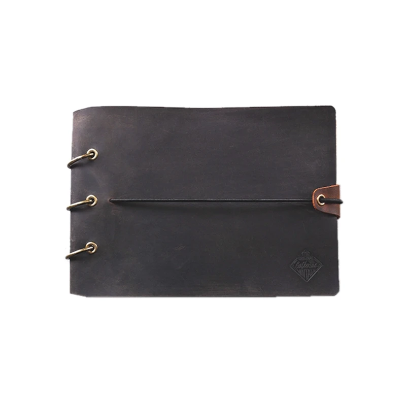 

2019 New Arrival Personal Diary Genuine Leather Travelers Notebook Vintage Style Sketchbook Handmade Leather School Notebook
