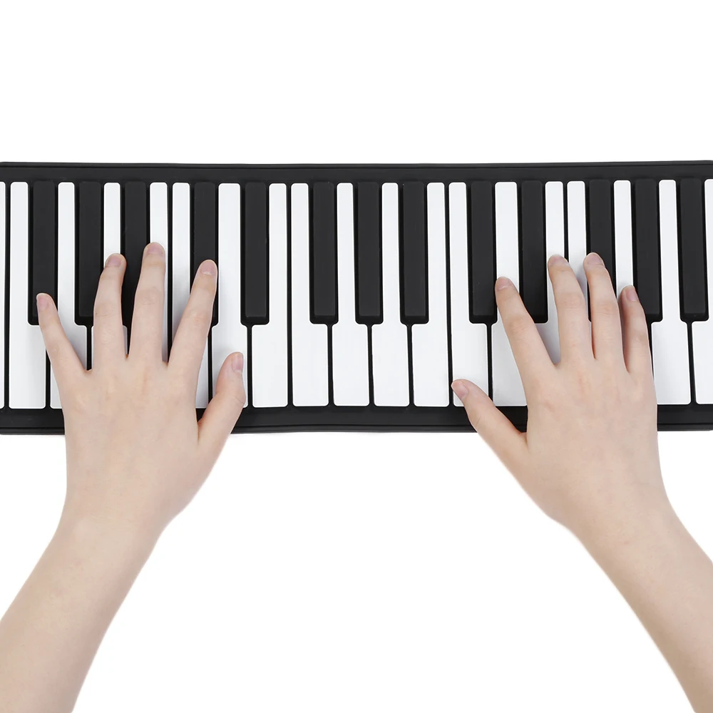 Портативная силиконовая+ пластиковая 88 клавишная электронная фортепианная клавиатура с MIDI обучающая игрушка музыкальная игрушка Музыкальные Ins