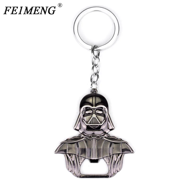

Classic Movie Star Wars Darth Vader Bottle Opener Keychain Bar Beer Bottle Opener Alloy Pendant Keyring For Fans Fashion Jewelry