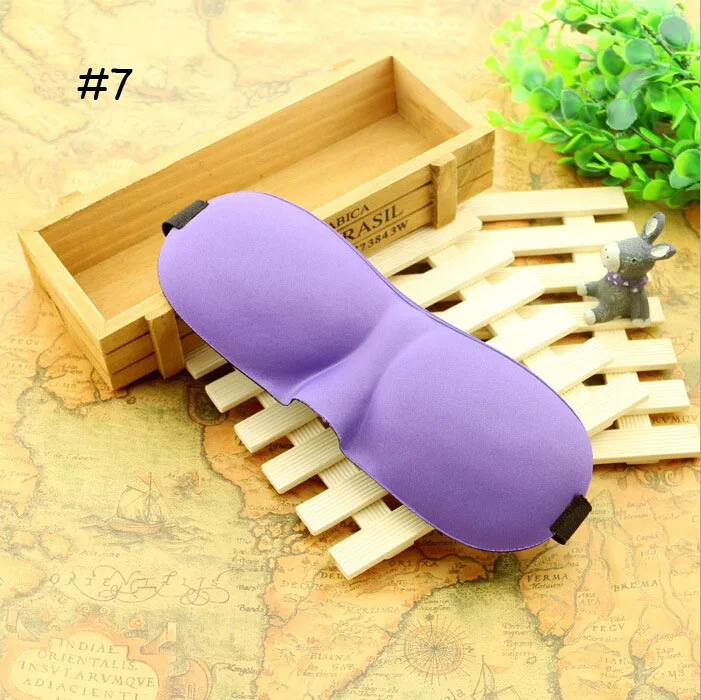 Viagem do Sono Máscara de Olho Lote Portátil Resto Eye Aid Máscara Case Capa Mole Venda Eyeshade Dormir Remendo Quente Mr006 20 Pçs - 3d 8 High Quality Beleza e saúde