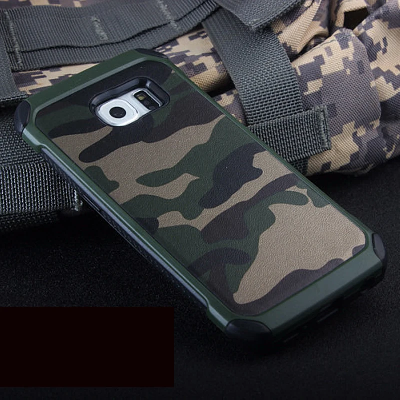 

Army Camo Camouflage Pattern back cover TPU Armor Anti-knock case For Samsung Galaxy S10 S9 S8 Plus S5 S6 S7 Edge Note 8 9