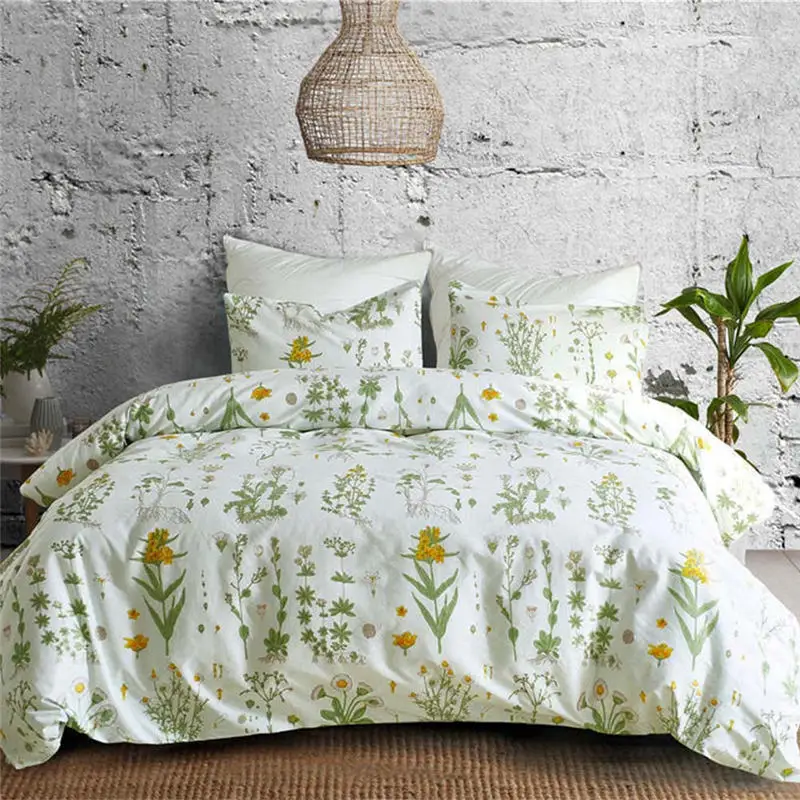 Новое постельное белье из полиэстера с розовыми цветами комплект пододеяльников
