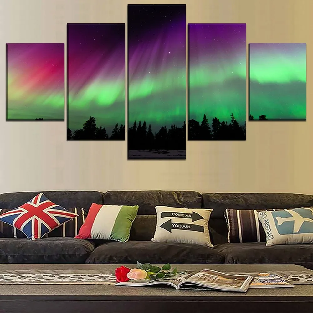 

Natural Landscape Home Canvas Wall Art For Living Room Painting Modern Decorative HD Print Wall Art Canvas Painting Artwork