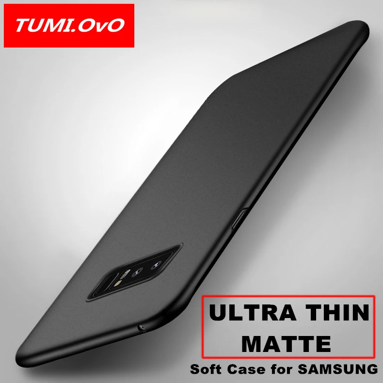 Модный черный силиконовый матовый чехол из ТПУ для Samsung Galaxy Note 8 5 4 S8 Plus S7 S6 Edge S5 J1 J3