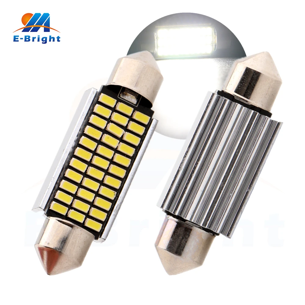 

4-200pcs 41mm Festoon C5W Canbus 3014 33 SMD LED Bulb Dome Light Pate Number Light Reading Light Cars Led Lamp 12V Free Shipping