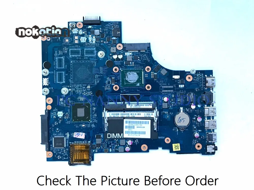 Материнская плата для ноутбука Inspiron 17 3721 3 0NJ7D4 NJ7D4 VAW11 LA-9102P 2117U DDR3 Протестирована |