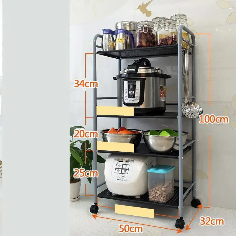 Articulos De Cocina Raf Rangement Cuisine Rack Organizacion Mensole Prateleira, органайзер для кухни, полка - Цвет: MODEL E