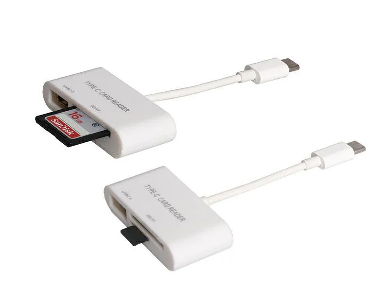 Usb type C MicroSD SD TF SDHC кардридер Android OTG адаптер для Macbook samsung Note8 Note10+ S8 S9 S10 для huawei P20 P30 Pro