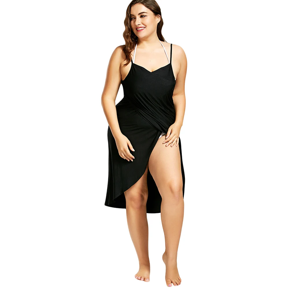 Plus Size Pareo Beach Cover Up Wrap Dress Swimsuit Bathing Suit Cover Ups Robe De Plage Beach Wear Tunic kaftan Swimwear Dresses