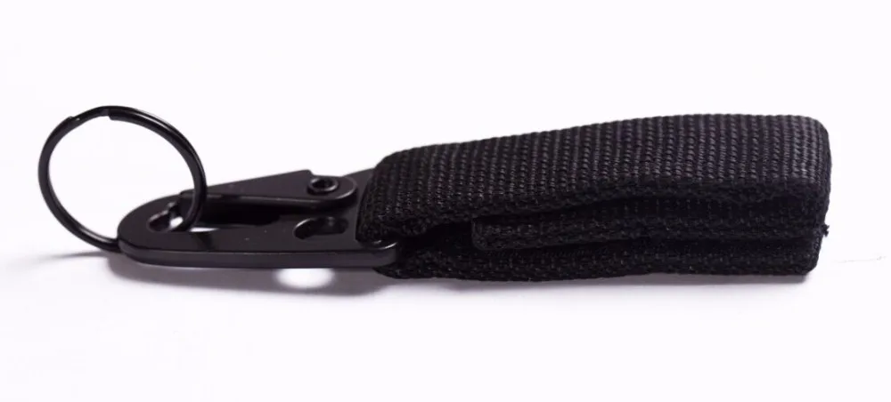 1PC  Carabiner High Strength Nylon Key Hook MOLLE Webbing Buckle Hanging System Belt Buckle Hanging Camping Hiking Accessories