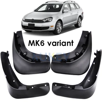 

Mud Flaps For VW Jetta Sportwagen Golf 6 Mk6 Variant Wagon Estate 2009 2010 2011 2012 Mudflaps Splash Guards Front Rear Mudguard