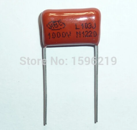 50 шт. Конденсатор CBB 103 1000V 103J 1KV 0 01 мкФ 10nF P15 CBB13 Металлизированный Полипропиленовый