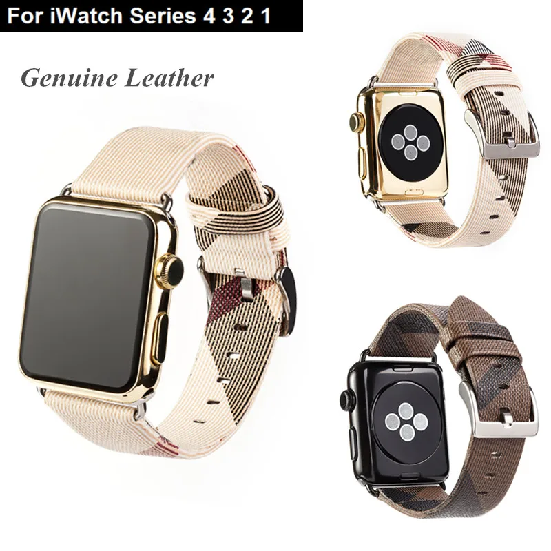Ремешок из натуральной кожи для Apple Watch кожаный ремешок 44 мм 42 мм 38 мм 40 мм петля браслет для iWatch серии 5 4 3 2 1 браслет