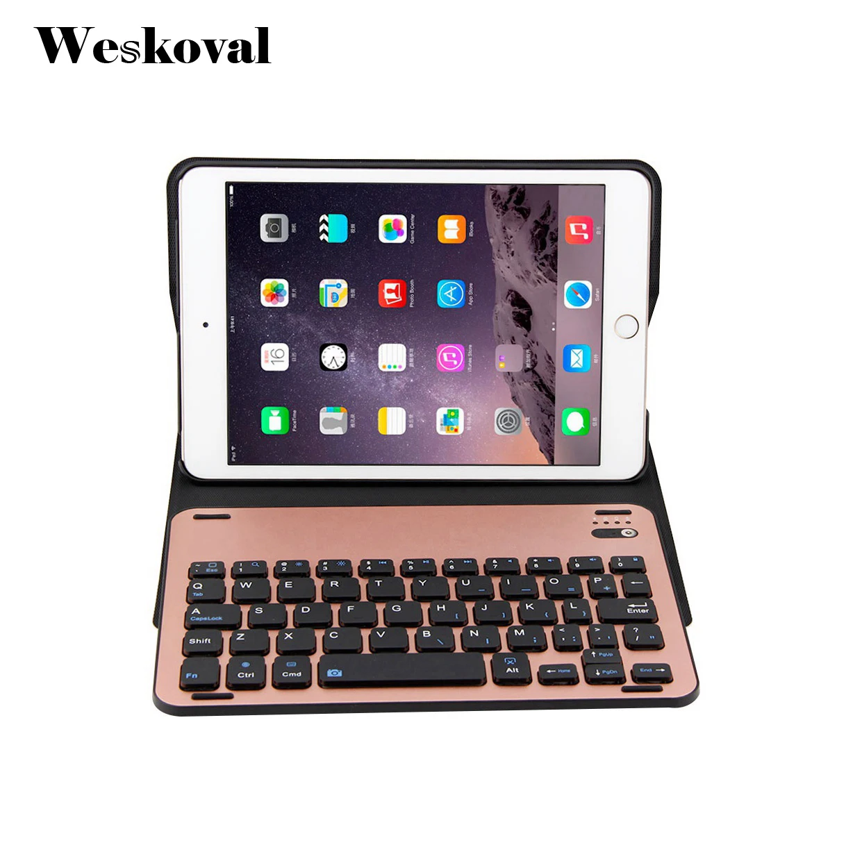 

For iPad Mini 1 2 3 Wireless Bluetooth Keyboard Case For iPad Mini 1/2/3 Tablet Flip Leather Stand Cover Capa Fundas+Stylus
