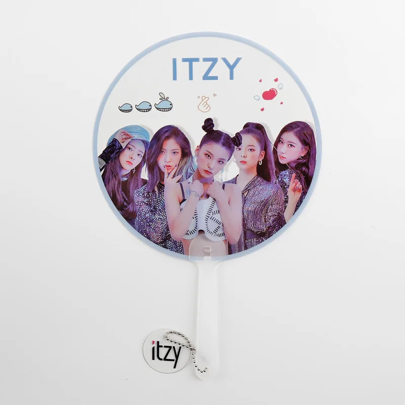 

[MYKPOP]ITZY 2019 Summer Transparent Fan KPOP Fans Collection SA19051503
