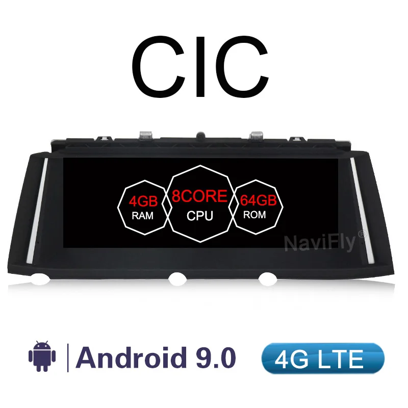 Android 9,0 для BMW 7 серии F01 F02 2009- CIC NBT система автомобильное радио мультимедиа gps навигация wifi 4G - Цвет: Android 9.0 CIC