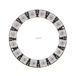 16 бит WS2812 5050 RGB светодиодный фонарь-кольцо света с интегрированными драйверы Прямая поставка