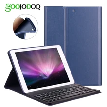 For iPad Air 2 1 Keyboard Case for iPad 2018 9 7 Carbon Fiber PU Leather