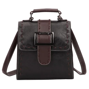 

Vintage Styling Backpack British Style Backpack Vintage Leather Joker Shoulder Crossbody Bag