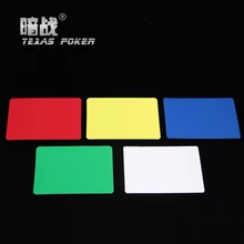 1 пакет Размер покера вырезные карты пластиковые игральные карты широкий стандарт 3," x 2,5" Cutcard