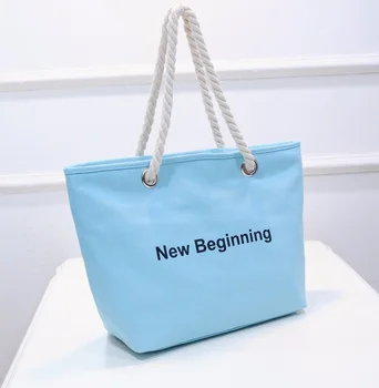 

810# New Fashion All-match Canvas Totes bag Women Shoulder bag Female Portable handbag