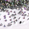 YANRUO 2058HF SS20 AB 1440Pcs Flat Back DIY Strass Hot Fix Glass Stones And Crystals Hotfix Rhinestones For Clothes ► Photo 2/6