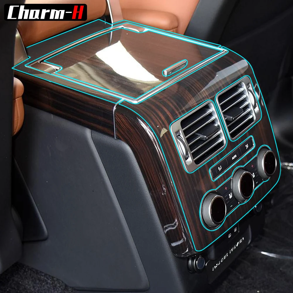

Transparent TPU Film Console Panel Protective Vinyl Wrap Sticker for Land Rover Range Rover LWB 2013-2017 Interior Trim Accessor
