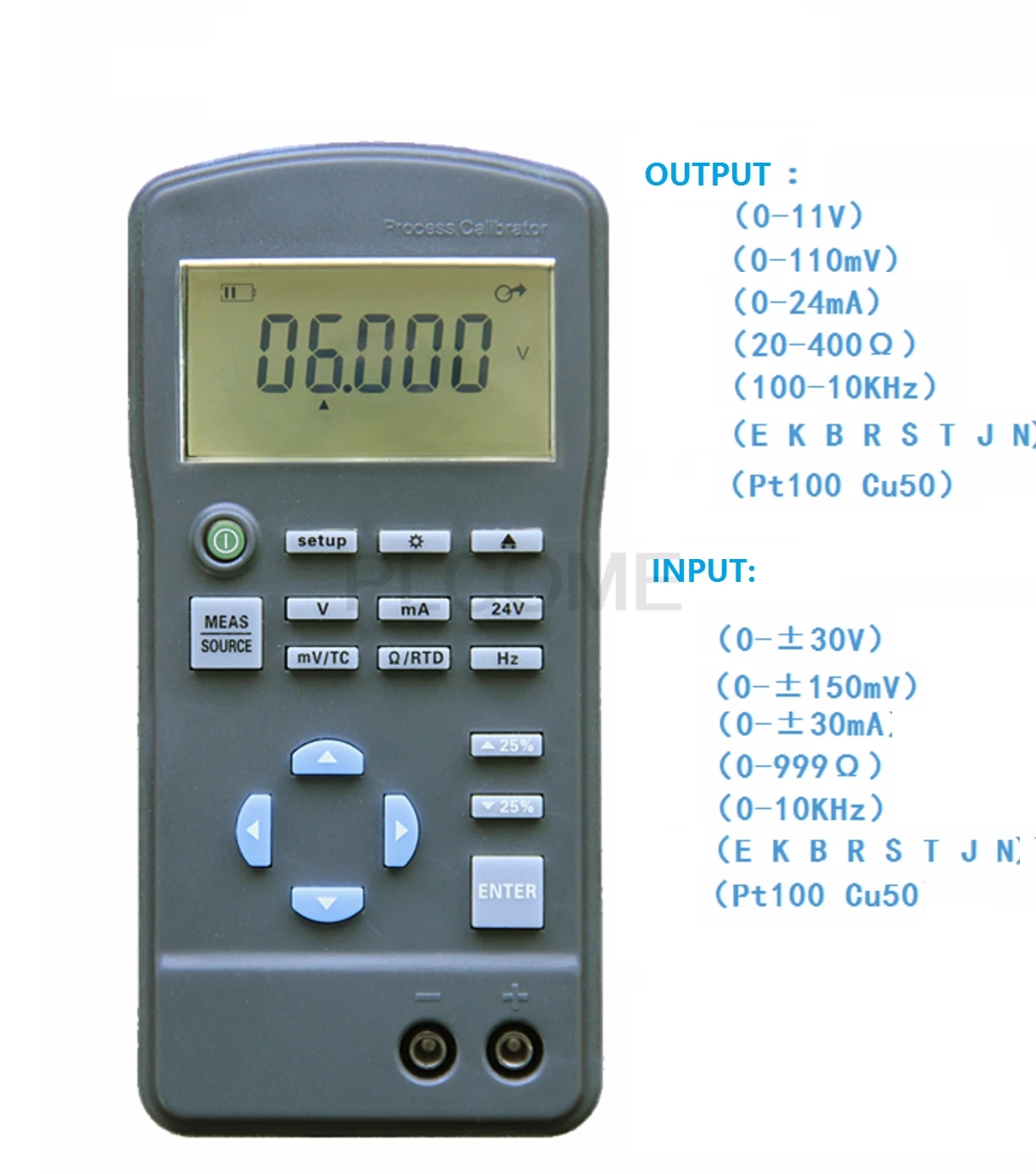 BAOSHISHAN Resistance Current Voltmeter Signal Generator Source Process Calibrator 4-20mA/0-10V/mV LCD Display BAOSHISHAN Resistance Current Voltmeter Signal Generator Source Process Calibrator 4-20mA/0-10V/mV LCD Display