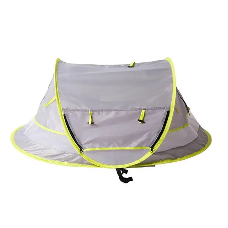 Детская Пляжная палатка с защитой от ультрафиолетовых лучей, портативная складываемая москитная сетка для путешествий на открытом воздухе, палатки для кемпинга, Пляжная игра, вентиляция, тент