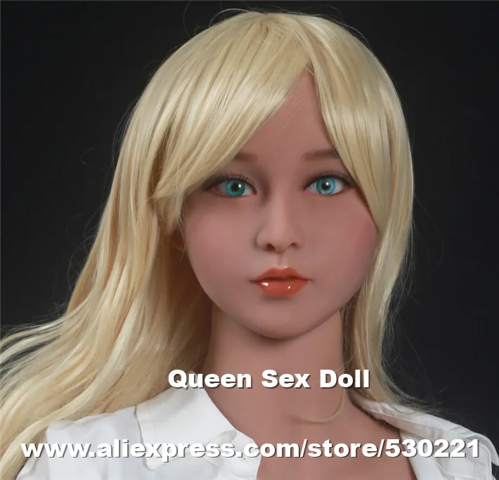 Wmdoll Top Quality Sex Doll Head For Silicone Real Doll Oral Doll Sex 