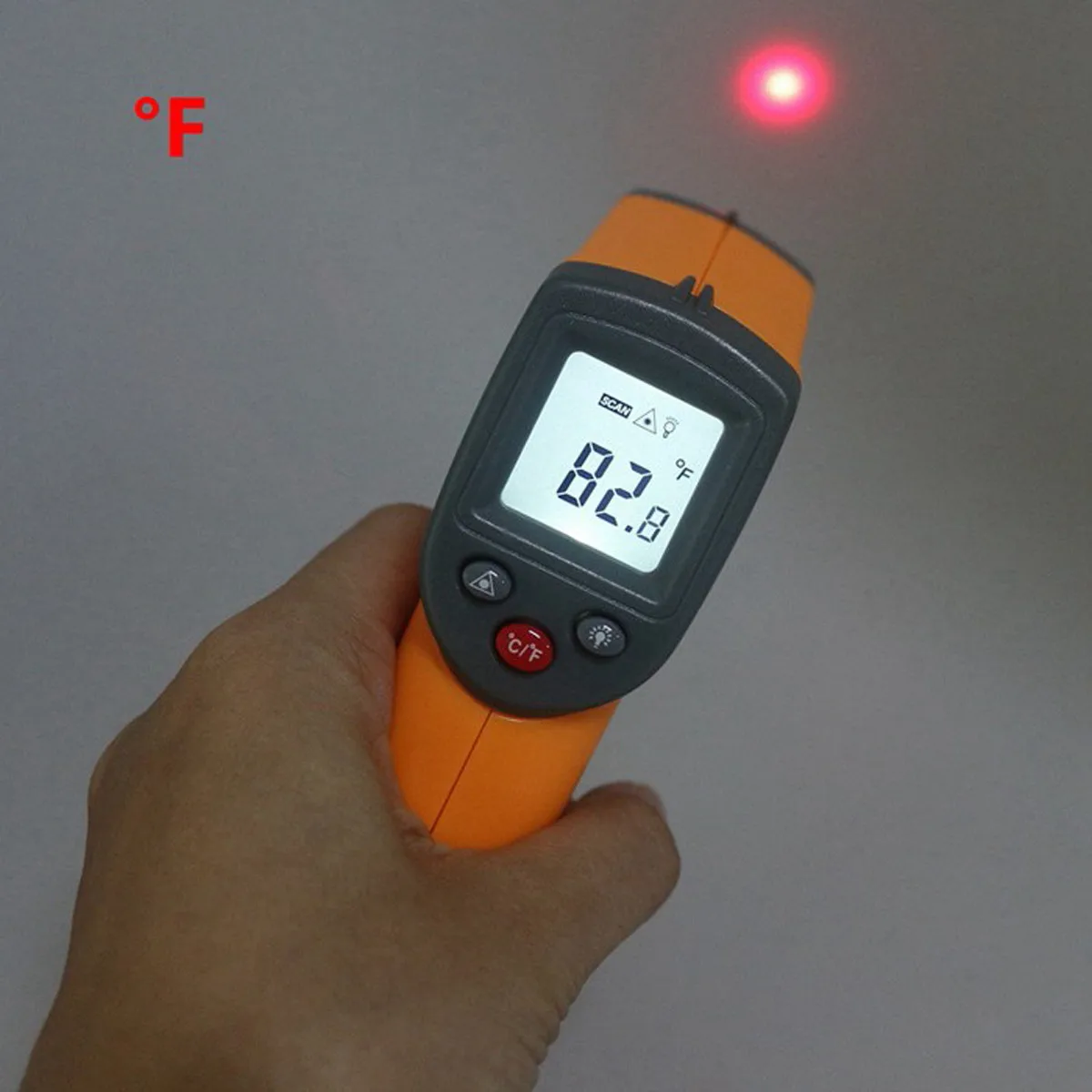 

Laser Digital Laser LCD Digital IR Infrared Thermometer Infrared Temperature Meter Auto Temperature Meter Non Contact Sensor