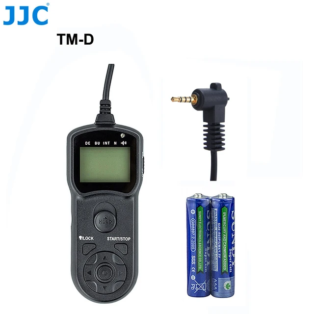 JJC Camera MultiFunction Wired Timer Remote Control Shutter Release