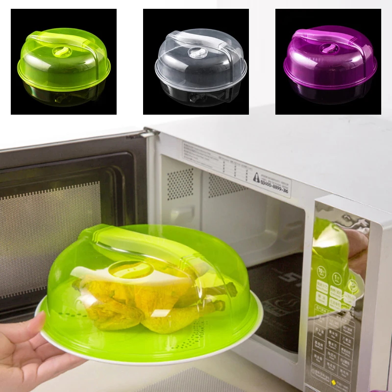 

Fridge Plate Cover Microwave Heating Lid Microwave Plate Covers Health Protection Food Safety Creative PP Useful