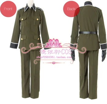

Axis Powers Hetalia Germany Cosplay Uniform Costume APH Full Set