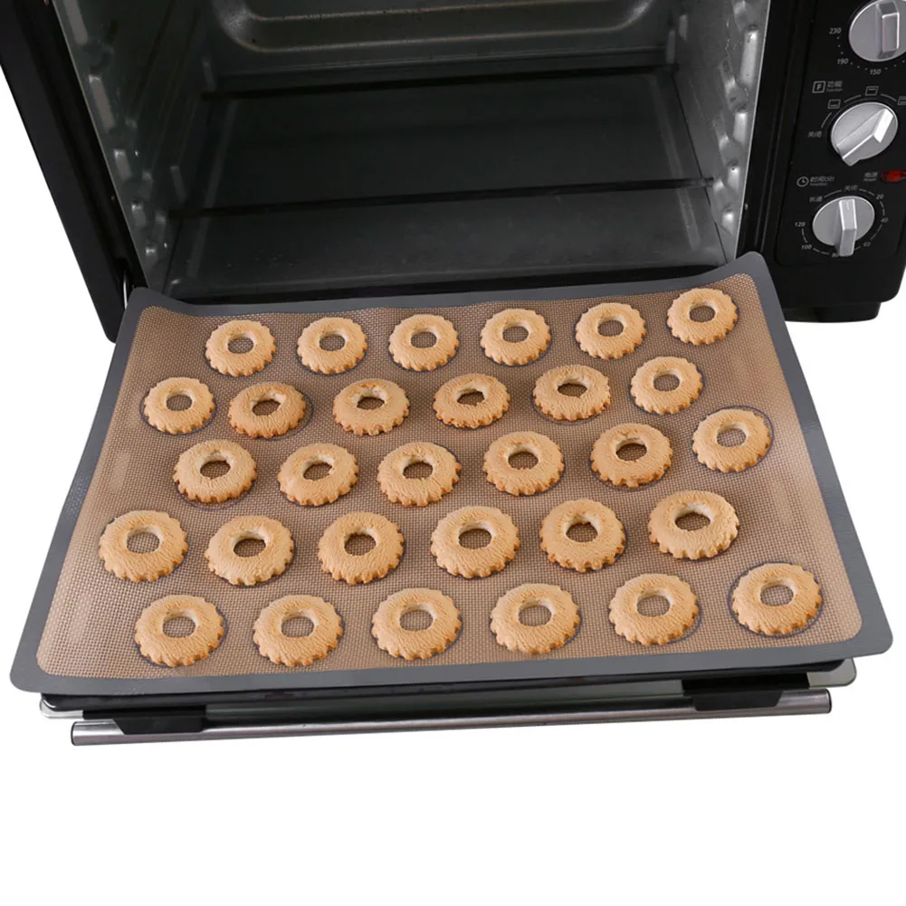 1 шт Силиконовая выпечка пирожных макарон коврик антипригарный хлебобулочные листы Инструменты для выпечки антипригарная поверхность H99F