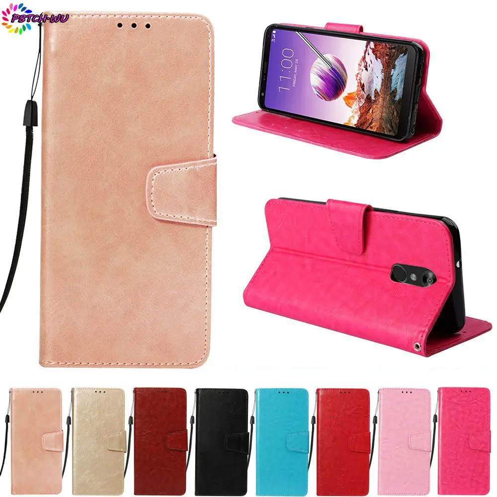 Wallet Flip for LG Q Stylus Q710NAW LMQ710NAW Phone PU Leather Case Cover for LG Q Stylus Plus Stylo 4 LM-Q710NAW TPU Box Coque