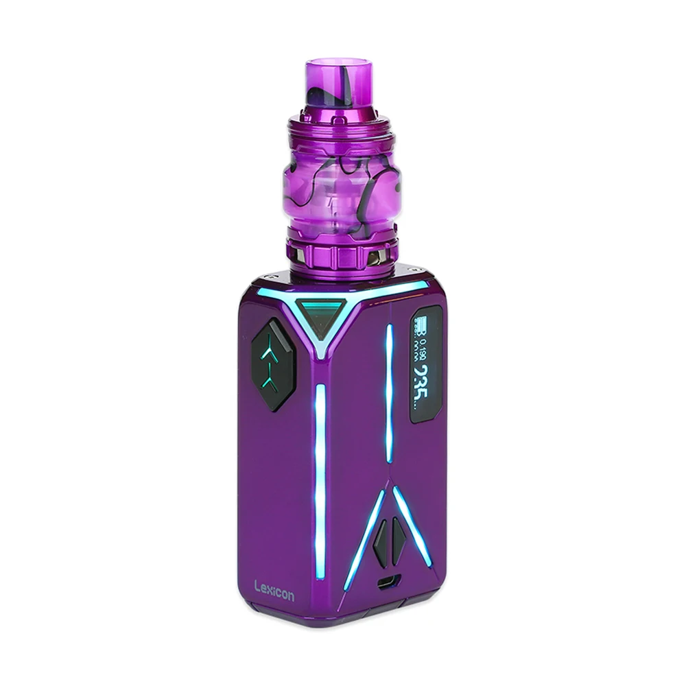 Original Eleaf Lexicon 235W Kit w/ Lexicon Box Mod & 2ml/6.5ml Ello Duro PMMA Tank HW-M/HW-N Coil E-Cig Vape Kit Vs Eleaf Invoke Original Eleaf Lexicon 235W Kit w/ Lexicon Box Mod & 2ml/6.5ml Ello Duro PMMA Tank HW-M/HW-N Coil E-Cig Vape Kit Vs Eleaf Invoke