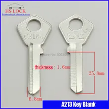Длинный большой yuanding дверной ключ пустые слесарные принадлежности болванки ключей cilvil горизонтальный станок для изготовления ключей A213