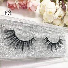 10 пар все для ресниц 3D норки полосы Профессиональные Накладные ресницы из норки комплект толстые натуральные ручной работы