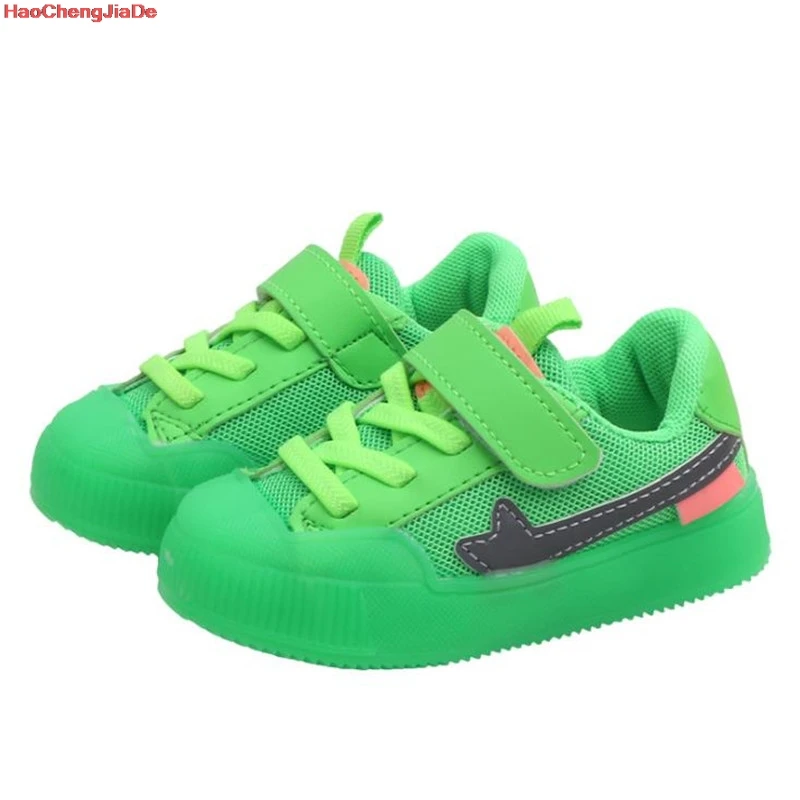 

Children's classic White sneakers autumn new children mesh ventilation casual shoes girls boys Non-slip running shoes