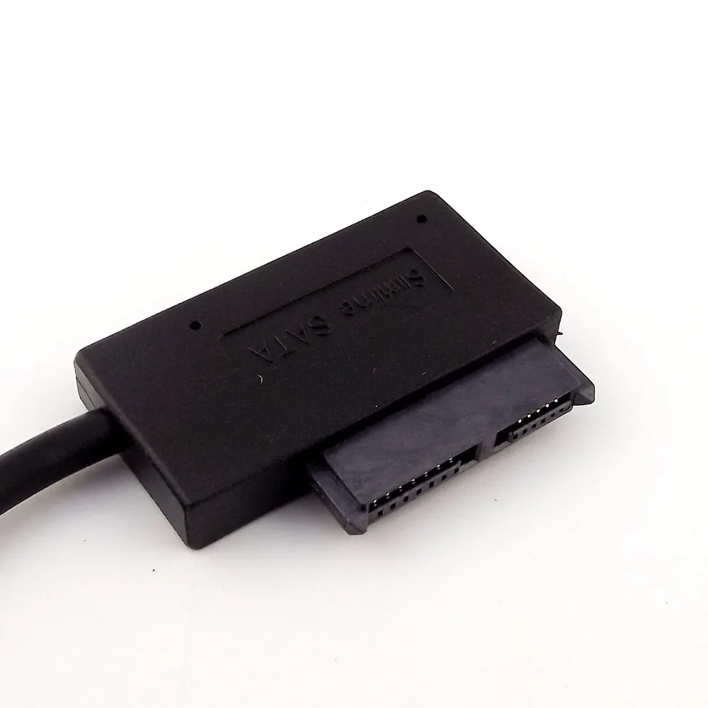 10 шт. Внешний USB адаптер конвертер кабель SATA 6+ 7 13Pin для DVD ROM Оптический привод 50 см